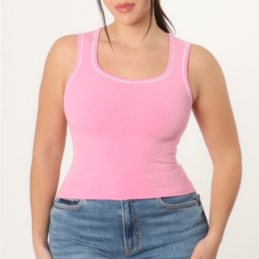 Pink Tank Top